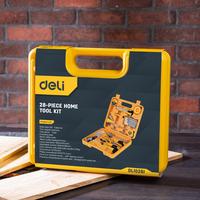 Gambar Deli Household Tool Kit / Set Perkakas Rumah 28pcs Multifungsi DL1028J dari Deli Tools Official undefined 4 Tokopedia