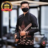 Gambar Baju LebaranKoko Pria Lengan Panjang Terbaru Reguler Fit Aluna MBA 003 - batik, M dari AlunaBoutique undefined 3 Tokopedia