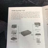 Gambar NYK HDMI Splitter 4 port 1x4 High Definition 2.0 High Speed 1-4 dari Click & Go Tokopedia undefined 5 Tokopedia