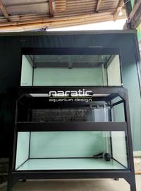 Gambar Aquarium Kaca 120 X 60 X 50 Cm 10Mm G.H + Holo 2 Susun Top Filter Kaca dari clarayulisan undefined 5 Tokopedia