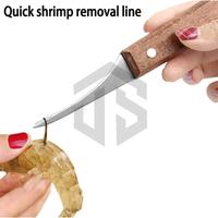 Gambar PISAU UDANG PISAU MINI SERBAGUNA BUAH SAYUR STAINLESS STEEL - GAGANG KAYU dari jayaartatistorejakarta undefined 5 Tokopedia