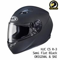 Gambar HJC CS R3 Semi Flat Black Helm Full Face SNI DOT DDRING dari HELMETOLOGY Online undefined 1 Tokopedia