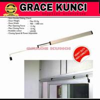 Gambar door closer sliding dc 2200 sleding chek penutup pintu geser hidrolik - Putih, premium dari Grace kunci undefined 1 Tokopedia