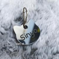 Gambar BANDUL NAMA KALUNG KUCING ANJING AKRILIK WATERPROOF - kucing, hitam dari Koing_NEW undefined 3 Tokopedia