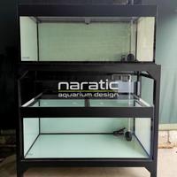 Gambar Aquarium Kaca 120 X 60 X 50 Cm 10Mm G.H + Holo 2 Susun Top Filter Kaca dari clarayulisan undefined 1 Tokopedia