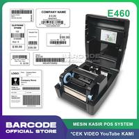 Gambar Kassen E460 Printer Barcode Thermal Cetak Label Sticker Resi Produk USB Bluetooth dari Barcode Store Solutions undefined 5 Tokopedia