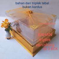 Gambar Kotak Hantaran Seserahan Pernikahan mika Tile Mewah Murah - silver triplek dari anayasouvenir undefined 2 Tokopedia