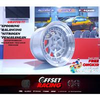Gambar pelek mobil R15 Probolinggo NAMROLE lebar 8/9 H4x100 ET30/25 SML dari Toko Velg HSR Wheel_NEW undefined 2 Tokopedia