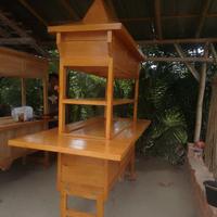 Gambar gerobak/rombong angkringan atap joglo joglo dari MG-Mocan Gerobak undefined 2 Tokopedia