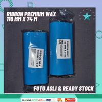 Gambar RIBBON BARCODE PREMIUM WAX 110 X 74 METER PRINTER ARGOX - SATO - ZEBRA dari Bintang Barkode undefined 1 Tokopedia