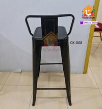 Gambar Kursi Tolix Kursi Cafe Kursi Bar Kursi Makan Resto Tinggi CK 008 dari KLIKFURNITURE-ID undefined 3 Tokopedia