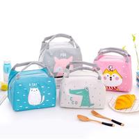 Gambar Tas Bekal Karakter Lunch Cooler Bag Salur Makanan Kotak Makan - RANDOM WARNA dari Miczson undefined 5 Tokopedia