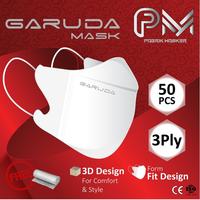 Gambar Masker Duckbill GARUDA 3ply isi 50pcs Kemenkes by Seven - Non Box Putih dari Pabrik Masker Official undefined 1 Tokopedia