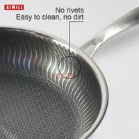 Gambar Wajan Anti Lengket Stainless Steel Anti Karat Tebal Ringan Premium dari CV. TECHNICAL RELIABLE MINOR undefined 4 Tokopedia
