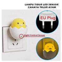 Gambar Lampu Tidur Telur Ayam Sensor Cahaya LED Night Light Lamp Chicken Egg dari Miczson undefined 5 Tokopedia