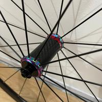 Gambar Wheelset Roadbike 700c Retrospec Racing 8.0 Hub Semi Carbon Rainbow dari ARMOR INDONESIA undefined 5 Tokopedia