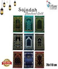 Gambar Sajadah Sufi Standard Gold Size 69 x 110 dari Rumi Carpet and Gallery undefined 1 Tokopedia