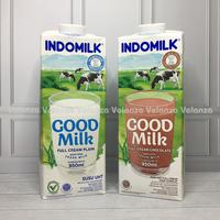 Gambar Susu UHT Indomilk Full Cream 1000 ml/950 ml (1 liter) Plain/Coklat - Plain dari Velanzaa undefined 1 Tokopedia