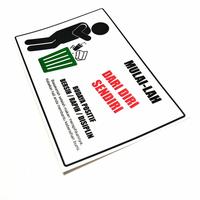 Gambar STIKER KEBERSIHAN - BUDAYA POSITIF BEBERES SETELAH MAKAN dari belanjaonlines undefined 5 Tokopedia