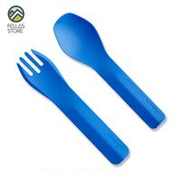 Gambar Humangear - GoBites Duo Fork & Spoon - Blue dari Pinnacle Pro undefined 3 Tokopedia