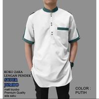 Gambar BAJU KURTA PAKISTAN PRIA PREMIUM KOKO TERBARU / PAKAIAN MUSLIM COWOK - Hitam, L dari toko hasanah.co undefined 3 Tokopedia