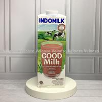 Gambar Susu UHT Indomilk Full Cream 1000 ml/950 ml (1 liter) Plain/Coklat - Plain dari Velanzaa undefined 3 Tokopedia