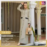 Gambar Gamis Nibras NB B31 dari YARASHA FASHION undefined 3 Tokopedia