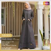 Gambar Gamis Nibras NB B31 dari YARASHA FASHION undefined 2 Tokopedia