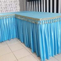 Gambar Taplak meja prasmanan (pakai renda) dari Happystore Darsini undefined 1 Tokopedia