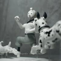 Gambar Figurine Resin Tintin, Snowy & Great Dane - The Adventures Of Tintin - UNSEALED, Tanpa Booklet dari Random Mind Store undefined 5 Tokopedia