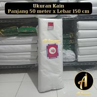 Gambar Kain Kafan Putih 1 Roll  Lebar 150cm x Panjang 50 Meter dari Toko Al-Imam undefined 1 Tokopedia