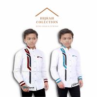 Gambar baju Koko Azahir anak lengan panjang motif sinergi - putih abu, 14 dari FSYUME_SHOP undefined 1 Tokopedia