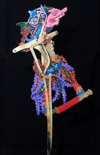 Gambar Wayang Kulit Ukuran Mini, Dursasana, tinggi dengan gagang 28cm dari lensam42 undefined 2 Tokopedia