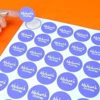 Gambar Cetak Sticker Label Kemasan Bulat/Kotak Custom - 2 x 2 cm dari Nada Raja Printing undefined 5 Tokopedia