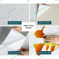 Gambar DECO SHEET PVC SHEET Pelapis Furniture Lemari Triplek kayu meja kursi - SERAT KAYUPUTIH dari WALLSTICKER R.I undefined 5 Tokopedia