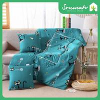 Gambar Bantal Selimut 2 In 1 BALMUT 2 Fungsi Bisa Dilipat Jadi Bantal Selimut dari SrumahID undefined 5 Tokopedia