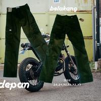 Gambar celana panjang cargo hijau army dari gallerytrendshop undefined 1 Tokopedia