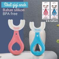 Gambar Sikat Gigi u Anak Bayi Silicone Silikon Bentuk U Toothbrush U Shape - dari star collection1 undefined 2 Tokopedia