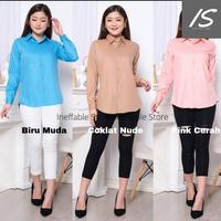 Gambar Kemeja Renda Wanita - Kerja/Kantor/Formal - Katun Toyobo Jepang dari IneffableStore undefined 3 Tokopedia