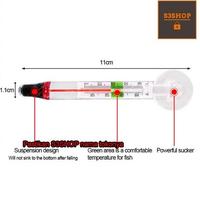 Gambar ori termometer pengukur suhu air tempel kaca aquarium ikan aquascape dari Rizlate-shop undefined 2 Tokopedia