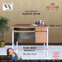 Gambar Meja Computer dengan Kaki Besi 90cm Kualitas Mewah Harga Murah dari Mebel Sanjaya Indonesia undefined 2 Tokopedia