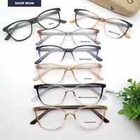 Gambar Kacamata cat eye wanita fashion lensa anti radiasi Jasmine 1062 - Grey Brown, Blueray dari Ralo Eyewear undefined 2 Tokopedia