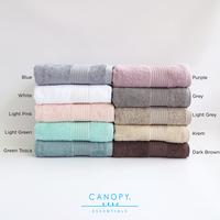 Gambar 1 pcs Handuk Mandi / Bath towel Canopy Jade -100% cotton (70x138cm) - PURPLE dari CANOPY HOME INDONESIA undefined 1 Tokopedia
