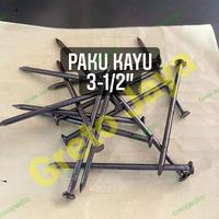 Gambar ( 3-1/2" ) Paku Usuk Kayu 9cm 9 cm Biasa 3-1/2 inch in inc 3 1/2 dari Greto Jaya undefined 1 Tokopedia