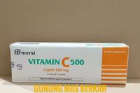 Gambar VITAMIN C 500MG vitamin c 500 mg mersi - daya tahan tubuh dari Gunung Mas Berkah undefined 1 Tokopedia