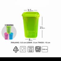 Gambar Toples plastik 1000 ML - KMP mutiara BPL 034 dari Kinkean undefined 2 Tokopedia