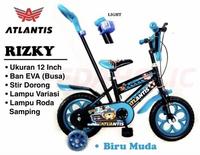 Gambar Sepeda Anak Tongkat Stir 12 Atlantis Ban Eva dari Toko Sepeda Yerikho undefined 2 Tokopedia
