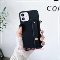 Gambar Infinix Note 8 Case Macaron Wristband Strap Softcase Black Phone dari K-Rose Official Store undefined 1 Tokopedia