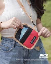 Gambar Tas Leher Selempang Tas Gantung Mini Dompet Wallet Unisex Pria Wanita - Hitam dari ALMEITY STORE undefined 2 Tokopedia