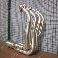 Gambar header leher pipa knalpot Kawasaki z900 PNP Austin racing original - titan  dari Smoke Muffler undefined 5 Tokopedia